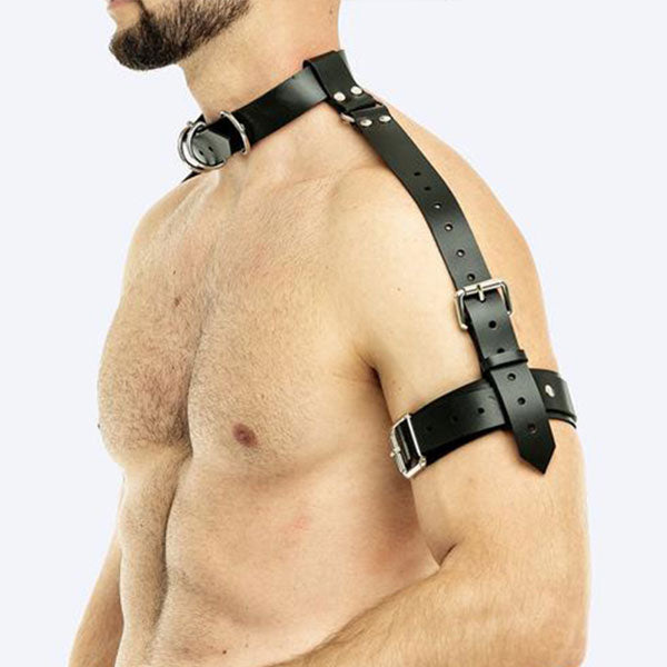 Harness hera - arnes sexy - arnes de hombre - accesorio vestuario - bondage - fetiche - sexshop chile - envios discretos a todo chile - mejor sexshop de chile - sexshop mas variado
