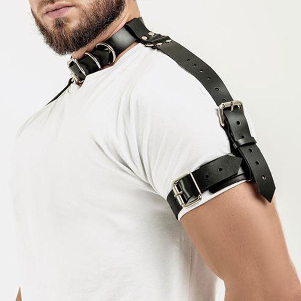 Harness hera - arnes sexy - arnes de hombre - accesorio vestuario - bondage - fetiche - sexshop chile - envios discretos a todo chile - mejor sexshop de chile - sexshop mas variado