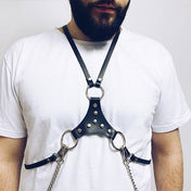 Harness himero - arnes sexy - arnes de hombre - accesorio vestuario - bondage - fetiche - sexshop chile - envios discretos a todo chile - mejor sexshop de chile - sexshop mas variado