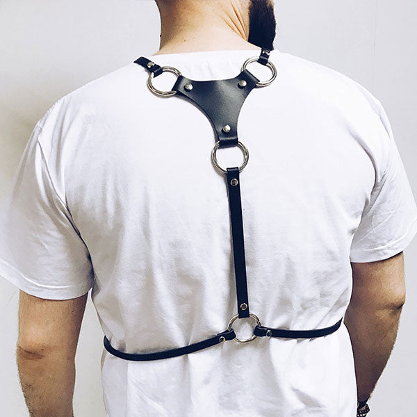 Harness himero - arnes sexy - arnes de hombre - accesorio vestuario - bondage - fetiche - sexshop chile - envios discretos a todo chile - mejor sexshop de chile - sexshop mas variado