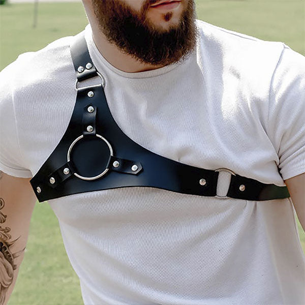 Harness peito - arnes sexy - arnes de hombre - accesorio vestuario - bondage - fetiche - sexshop chile - envios discretos a todo chile - mejor sexshop de chile - sexshop mas variado