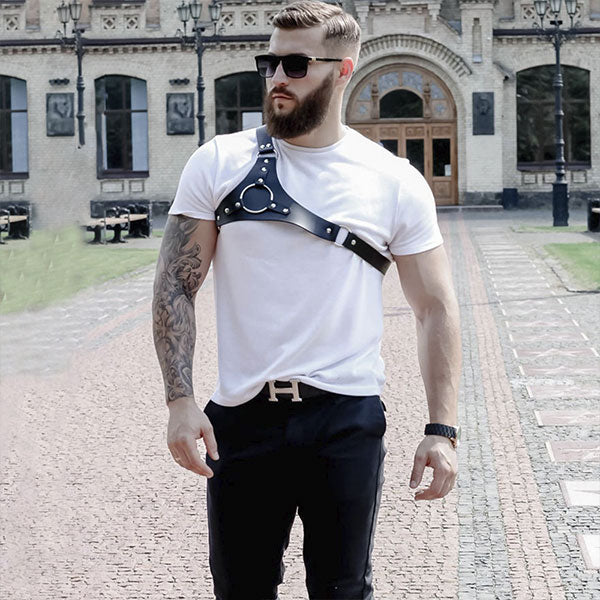 Harness peito - arnes sexy - arnes de hombre - accesorio vestuario - bondage - fetiche - sexshop chile - envios discretos a todo chile - mejor sexshop de chile - sexshop mas variado