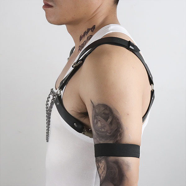 Harness rati - arnes sexy - arnes de hombre - accesorio vestuario - bondage - fetiche - sexshop chile - envios discretos a todo chile - mejor sexshop de chile - sexshop mas variado