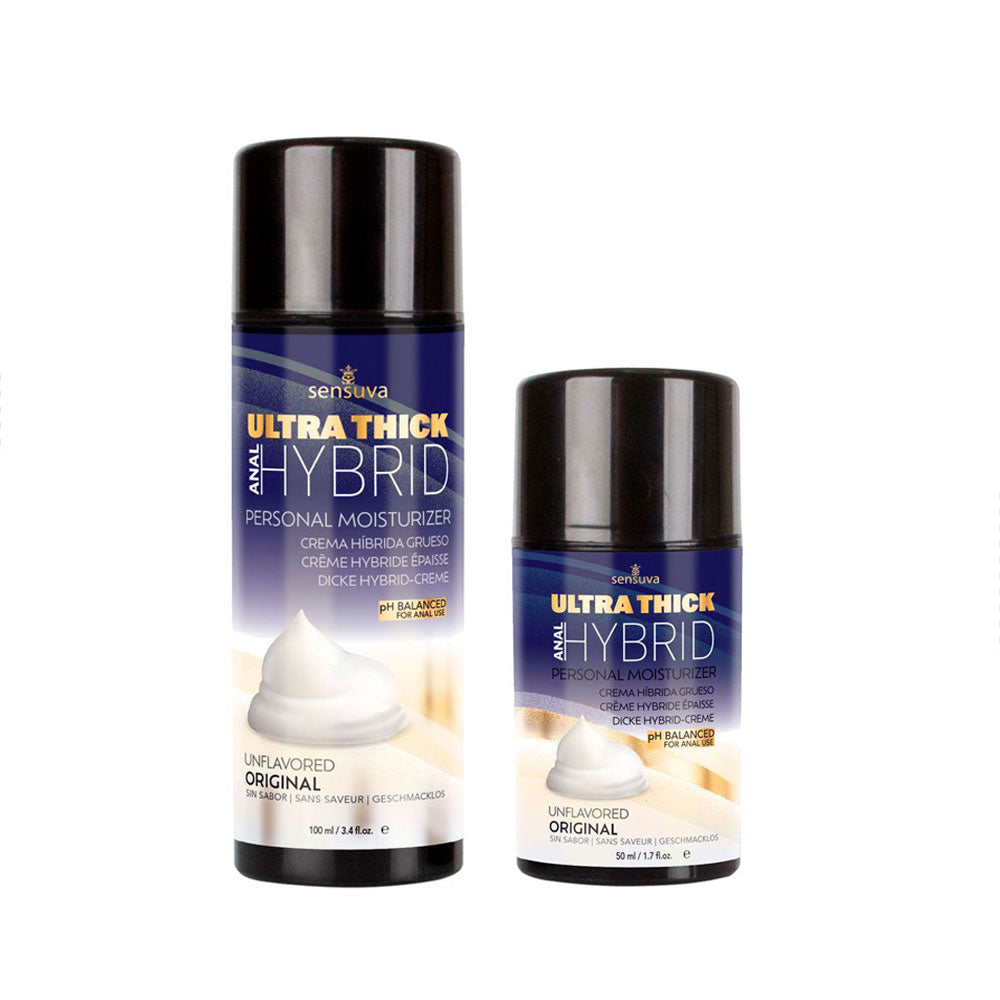 Hidratante personal híbrido ultra espeso - Fórmula Anal de pH alto - sensuva - cosmetica erotica - sex shop