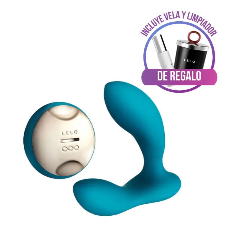 Hugo - LELO - Vibrador Sonico Prostatico - estimulador prostatico - masaje de prostata - Sex-shop dominame.cl