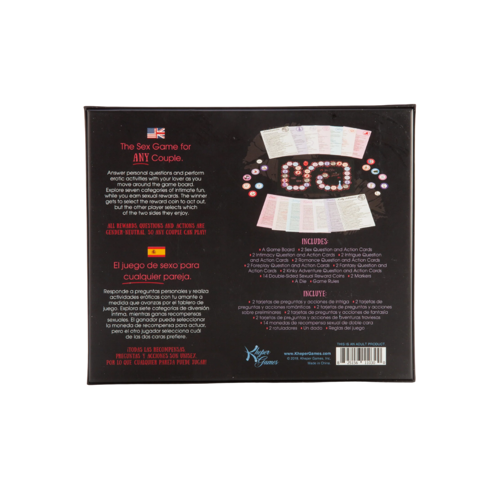 Intimidad - juego de mesa - juego erotico - juego de cartas - tablero - juego sexual - tarjetas de preguntas - actividades sexuales - juego de parejas - desafios - sexshop - dominame 