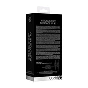set de encaje - satin erotico - muñequeras - antifaz - set de principiante - conjunto de encaje negro - bdsm - incio del bdsm - placer en pareja - juego de dominacion - juego de sumision - ouch - dominame - sexshop dominame 