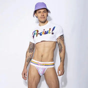 JOCK BUBBLEGUM UNICORN - suspensorio - lenceria masculina - josckstrap - ropa interior de hombre