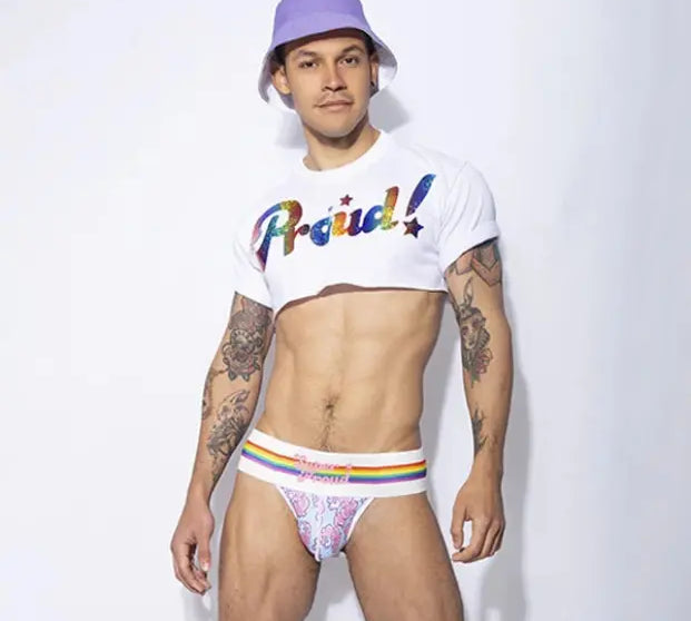 JOCK BUBBLEGUM UNICORN - suspensorio - lenceria masculina - josckstrap - ropa interior de hombre