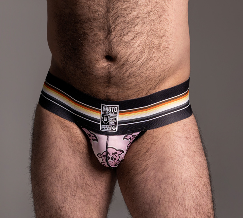 JOCK POSING PIGGY - Suspensorio - jock - lenceria masculina - ropa intima deportiva de hombre - ropa interior masculino