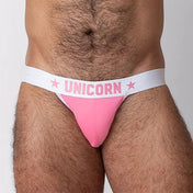 JOCK UNICORN ROSA - Suspensorio - jock - lenceria masculina - ropa intima deportiva de hombre - ropa interior masculino