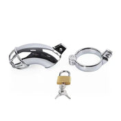 Jaula de castidad ironlock - anillo pene - Detained - Dominacion y sumision - Sado - Practicas BDSM - sexshop - dominame
