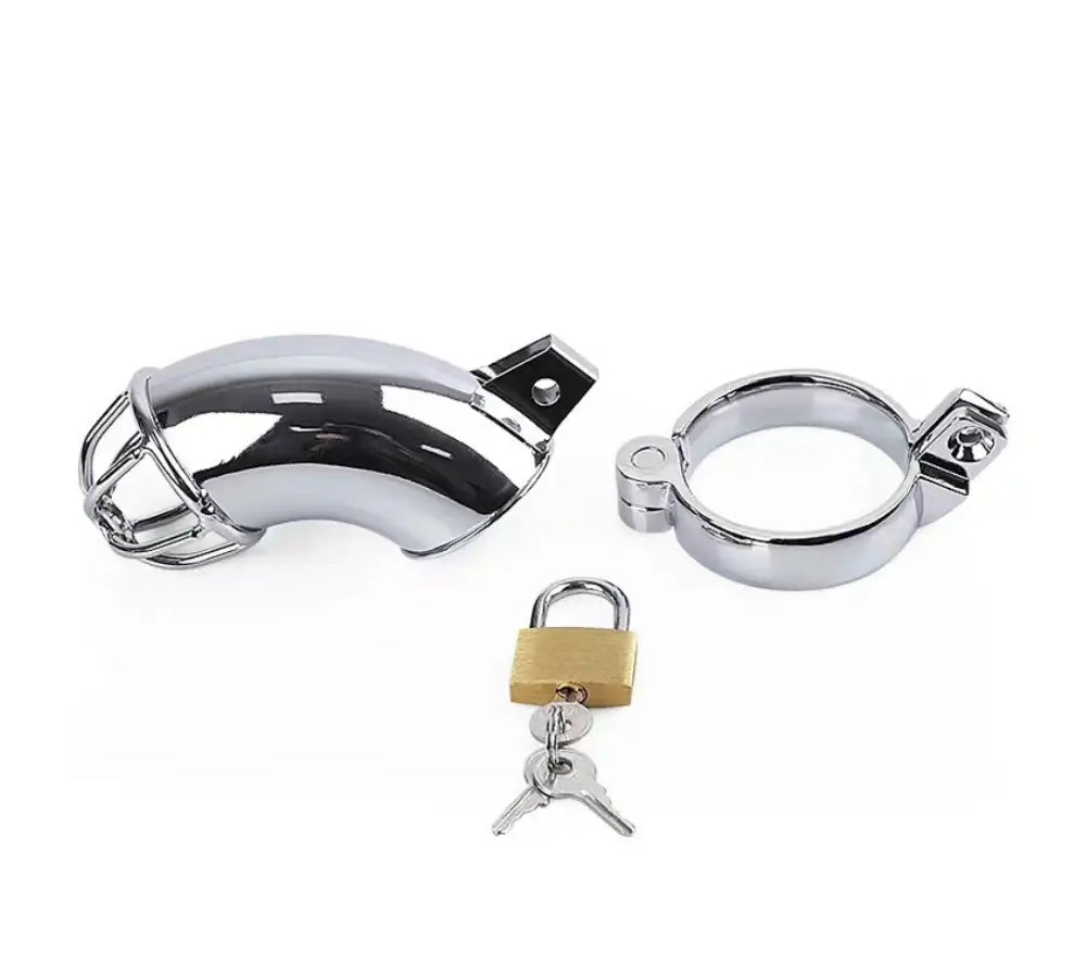 Jaula de castidad ironlock - anillo pene - Detained - Dominacion y sumision - Sado - Practicas BDSM - sexshop - dominame
