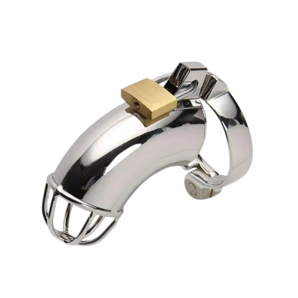 Jaula de castidad ironlock - anillo pene - Detained - Dominacion y sumision - Sado - Practicas BDSM - sexshop - dominame
