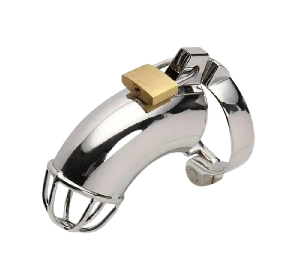 Jaula de castidad ironlock - anillo pene - Detained - Dominacion y sumision - Sado - Practicas BDSM - sexshop - dominame
