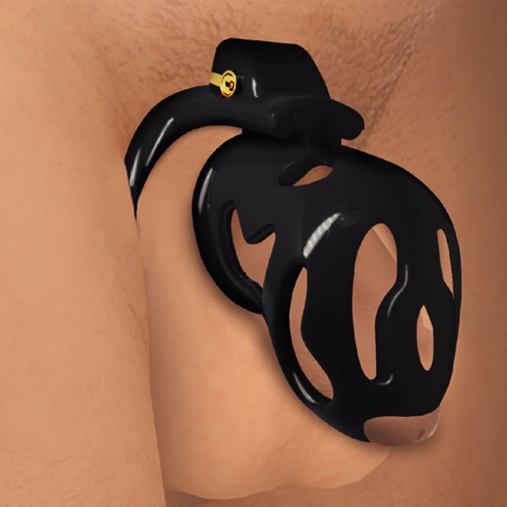 Jaula de castidad de doble anillo - Dominacion y sumision - Fantasias sexuales - BDSM Chile