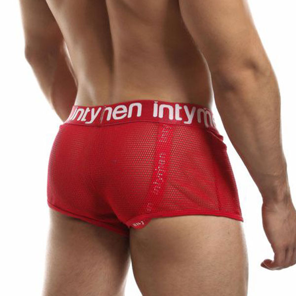 Jock Mesh Cover - Red - suspensorio - jockstrap - calzoncillo - lenceria masculina - ropa inetrior sexy hombre