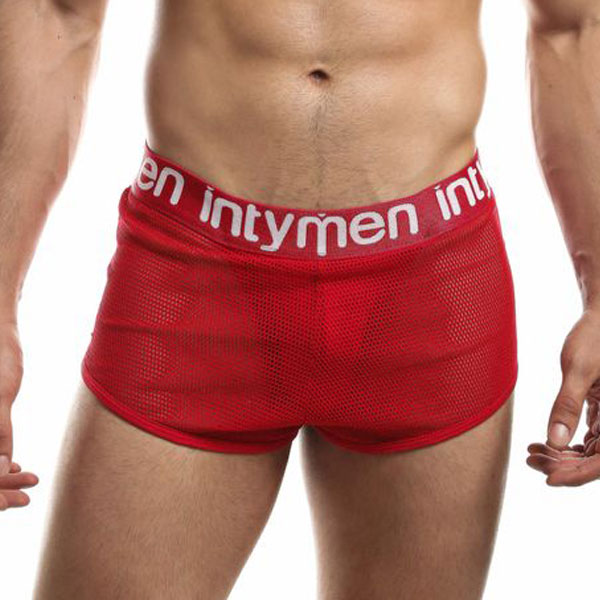 Jock Mesh Cover - Red - suspensorio - jockstrap - calzoncillo - lenceria masculina - ropa inetrior sexy hombre