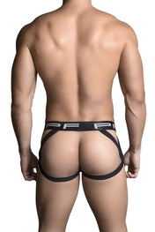 Jockstrap Black - PPU - jock - suspensorios - lenceria pequeña hombre - ropa interior sensual masculina