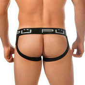 Jockstrap Black - suspensorio masculino - lenceria de malla hombre - ropa interior sexy - calzoncillo