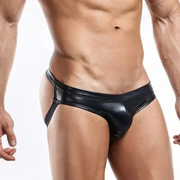 Jockstrap Electric Black - Ropa intima sensual - lenceria erotic masculina - suspensorio hombre - calzoncillo