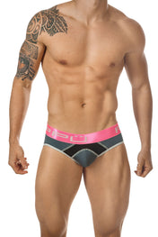 Jockstrap Grey/Pink - suspensorios - calzoncillo - ropa interior hombre - lenceria masculina