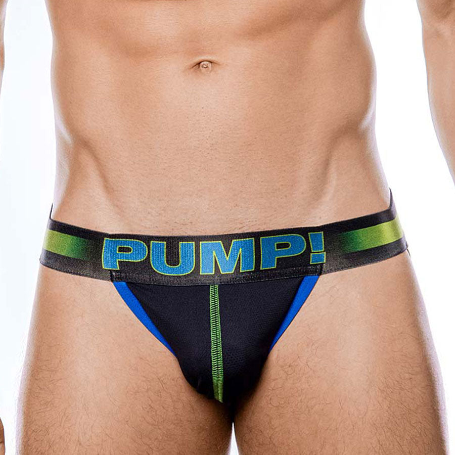 Jockstrap Play Green - Pump Underwear - Ropa Interior para Hombre - Sexshop