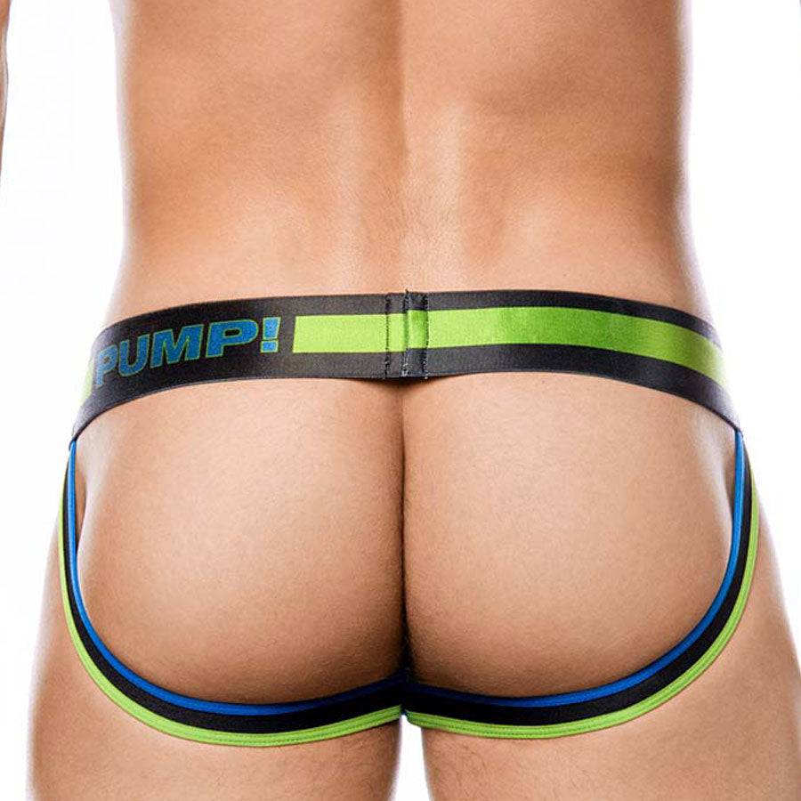 Jockstrap Play Green - Pump Underwear - Ropa Interior para Hombre - Sexshop