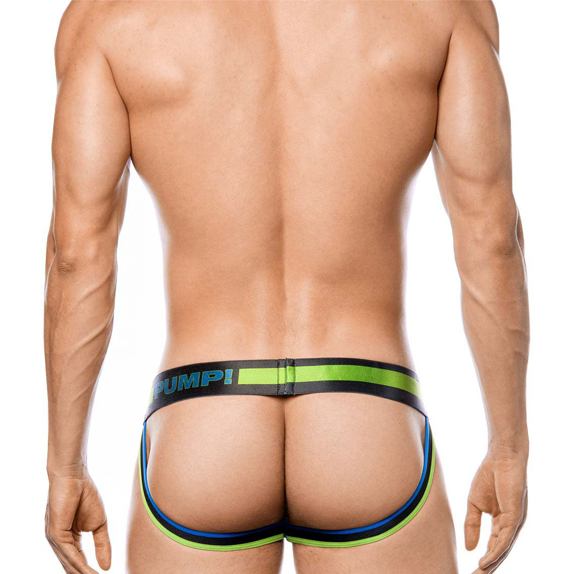 Jockstrap Play Green - Pump Underwear - Ropa Interior para Hombre - Sexshop