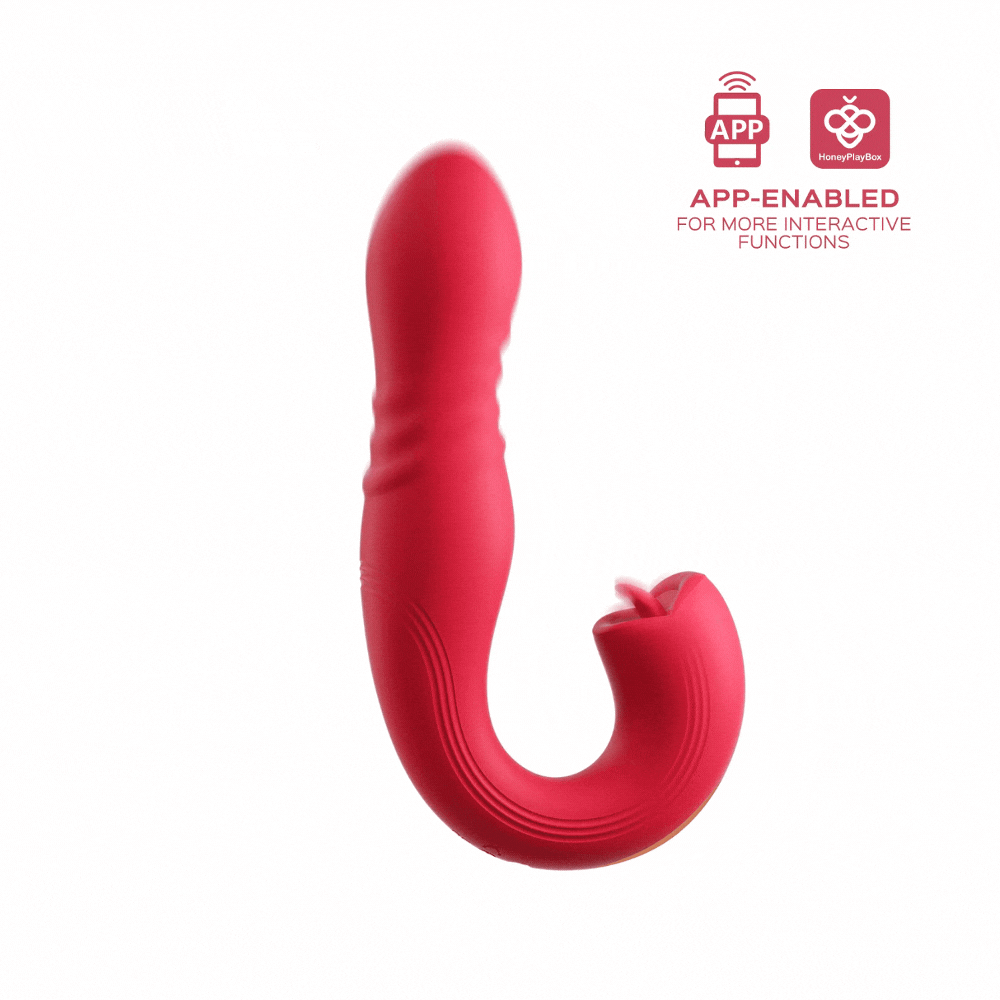 Joi thrust vibrador dual con movimiento