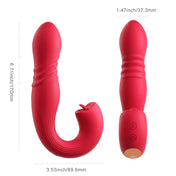 Joi thrust vibrador dual con movimiento de Honey Play Box - Vibrador con App - Vibrador con Movimiento - Vibrador femenino - Sex shop online en chile
