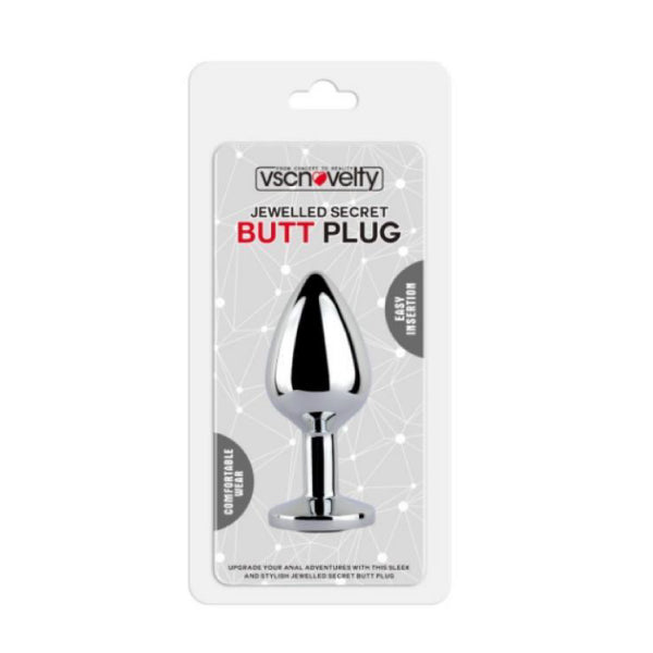 Joya anal black - grande - plug juguete sexual - anal plug - plug anal negro - dilatador anal - plug dilatador - plug anal metalico - sexshop chile - sexy shop - envios discretos