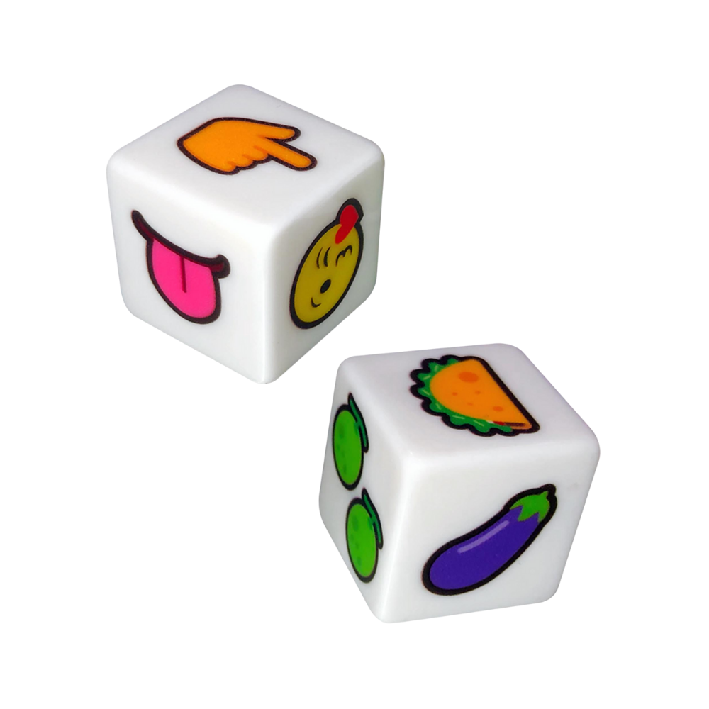 Juego de dados DTF - juego de mesa - juego erotico - dados sexuales - sexo oral - dados - placer en pareja - juego para parejas - actividades sexuales - partes del cuerpo - sexo - sexshop - dominame 