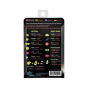 Juego de dados DTF - juego de mesa - juego erotico - dados sexuales - sexo oral - dados - placer en pareja - juego para parejas - actividades sexuales - partes del cuerpo - sexo - sexshop - dominame 