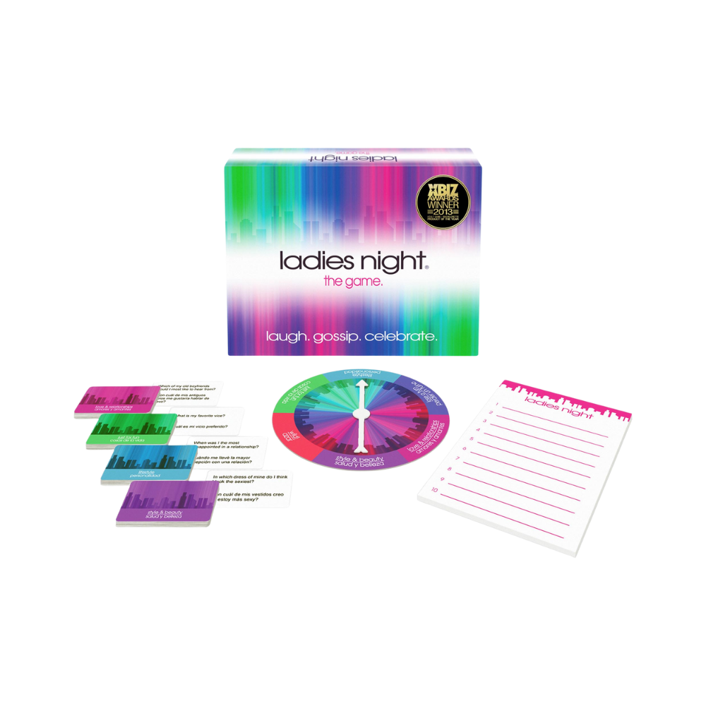 Juego de la noche de las damas - juego de mesa erotico - juego sexual - juego de preguntas - juego de amigas - ruleta - tarjetas de preguntas - noche de chicas - junta de chicas - noche de preguntas - juegos sexuales - juego de preguntas - sexshop - dominame 