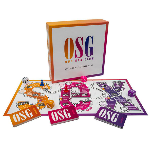 Juego de mesa osg: nuestro juego sexual - juegos eroticos - juego de mesa sexual - desafios sexuales - retos eroticos - sex shop chile - envios discretos - juegos de parejas