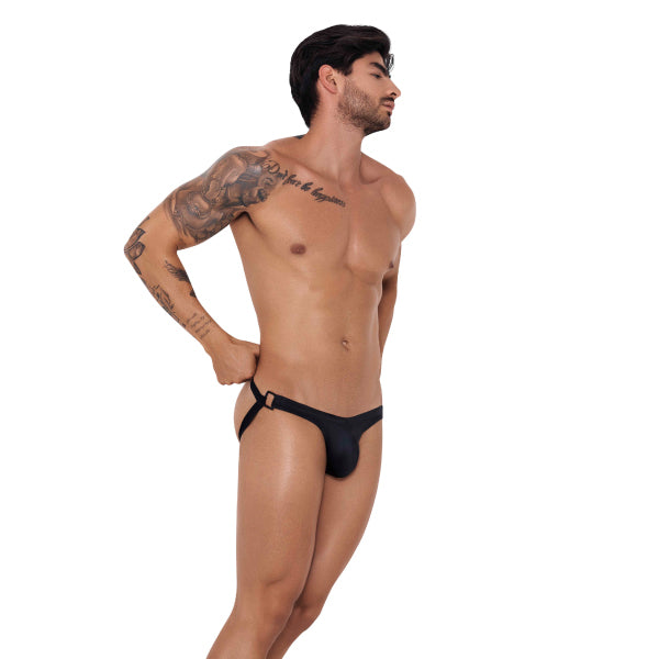 Karma Latin Jockstrap Black - suspensorio para hombre - ropa interior masculina - calzoncillos - lenceria sexy hombre