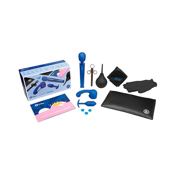 Kit Le Wand - Masaje y Educacion Anal - B-Vibe - masajeador sexual - plug anal - dilatador anal - enema - Sex shop chile - BV-025