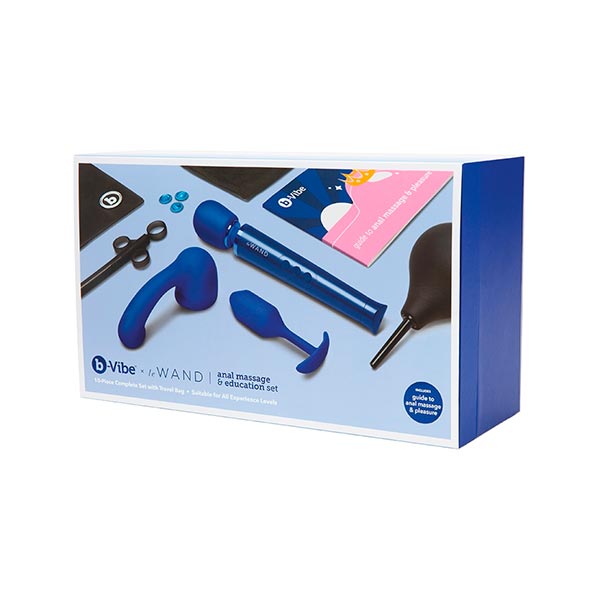 Kit Le Wand - Masaje y Educacion Anal - B-Vibe - masajeador sexual - plug anal - dilatador anal - enema - Sex shop chile - BV-025