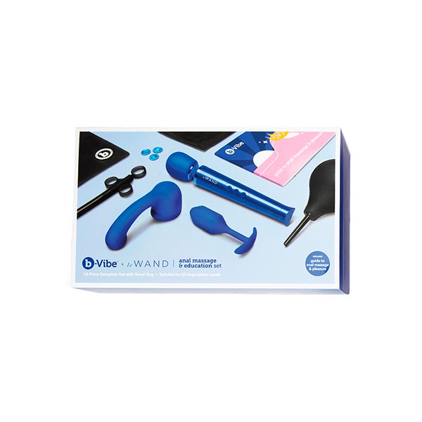 Kit Le Wand - Masaje y Educacion Anal - B-Vibe - masajeador sexual - plug anal - dilatador anal - enema - Sex shop chile - BV-025