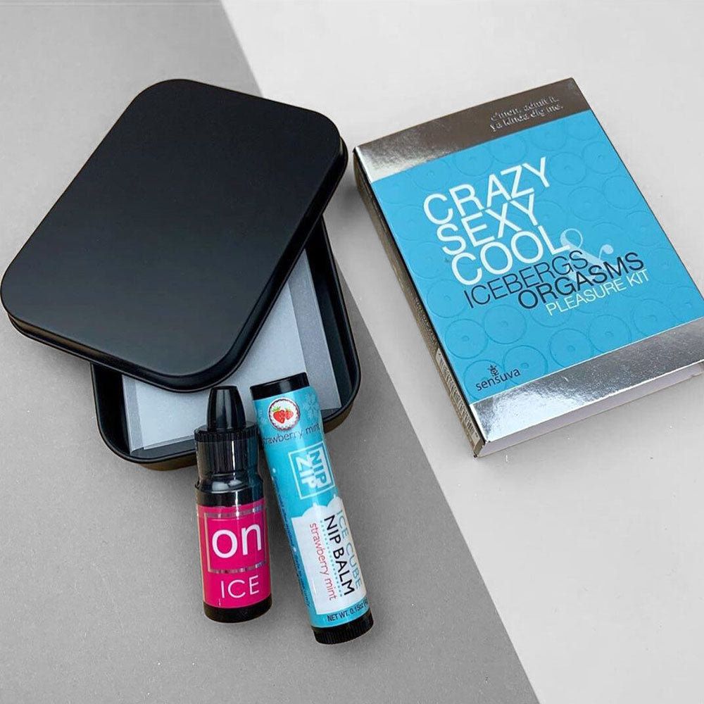 Kit on ice - excitación refrescante & Orgasmos - CRAZY SEXY COOL | Kit Intensificador - cosmetica erotica