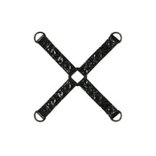 Kit de bondage Luxury de Ouch - esposas - tobilleras - fusta - bondage - kynk - Sexshop Dominame.cl - OU507BLK