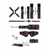 Kit de bondage Tattoo de Ouch - bdsm - bondage - kynk - Sexshop Dominame.cl - OU509BLK