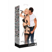Kit de bondage Tattoo de Ouch - bdsm - bondage - kynk - Sexshop Dominame.cl - OU509BLK