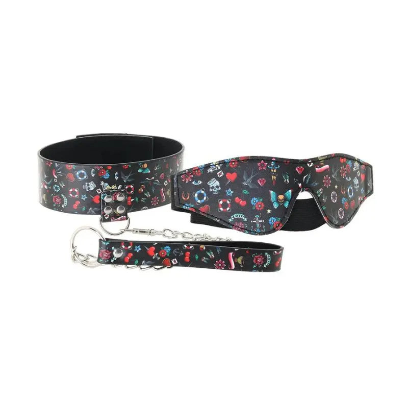 Kit de bondage Tattoo de Ouch - bdsm - bondage - kynk - Sexshop Dominame.cl - OU509BLK