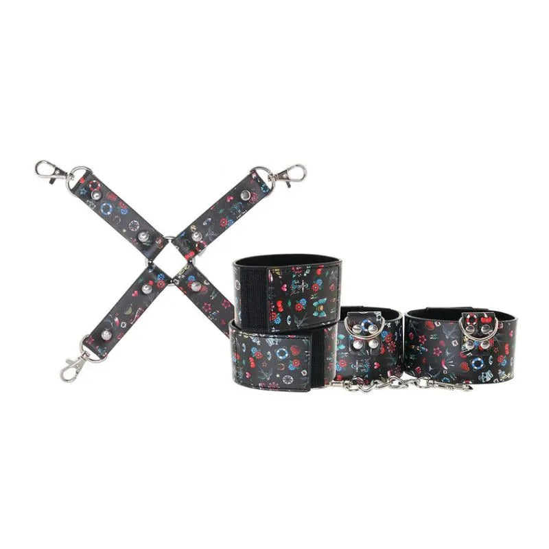 Kit de bondage Tattoo de Ouch - bdsm - bondage - kynk - Sexshop Dominame.cl - OU509BLK