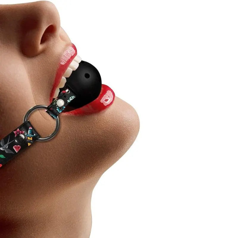 Kit de bondage Tattoo de Ouch - bdsm - bondage - kynk - Sexshop Dominame.cl - OU509BLK
