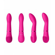 Kit vibrante 5 placeres de Ouch - masajeador - succionador - punto g- Sexshop Dominame.cl - SWI015PNK