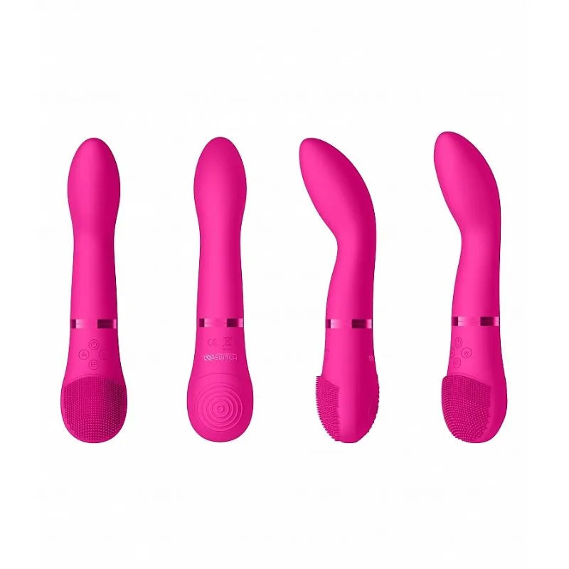 Kit vibrante 5 placeres de Ouch - masajeador - succionador - punto g- Sexshop Dominame.cl - SWI015PNK