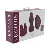 Kit vibrante loveline de Ouch - Anillo para pene con vibracion y electro estimulacion - Sexshop Dominame.cl - LOVU018BUR